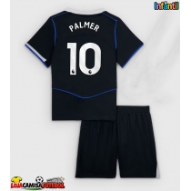 Camisa de Futebol Chelsea Cole Palmer #10 Equipamento Alternativo Infantil 2025-26 Manga Curta (+ Calças curtas)
